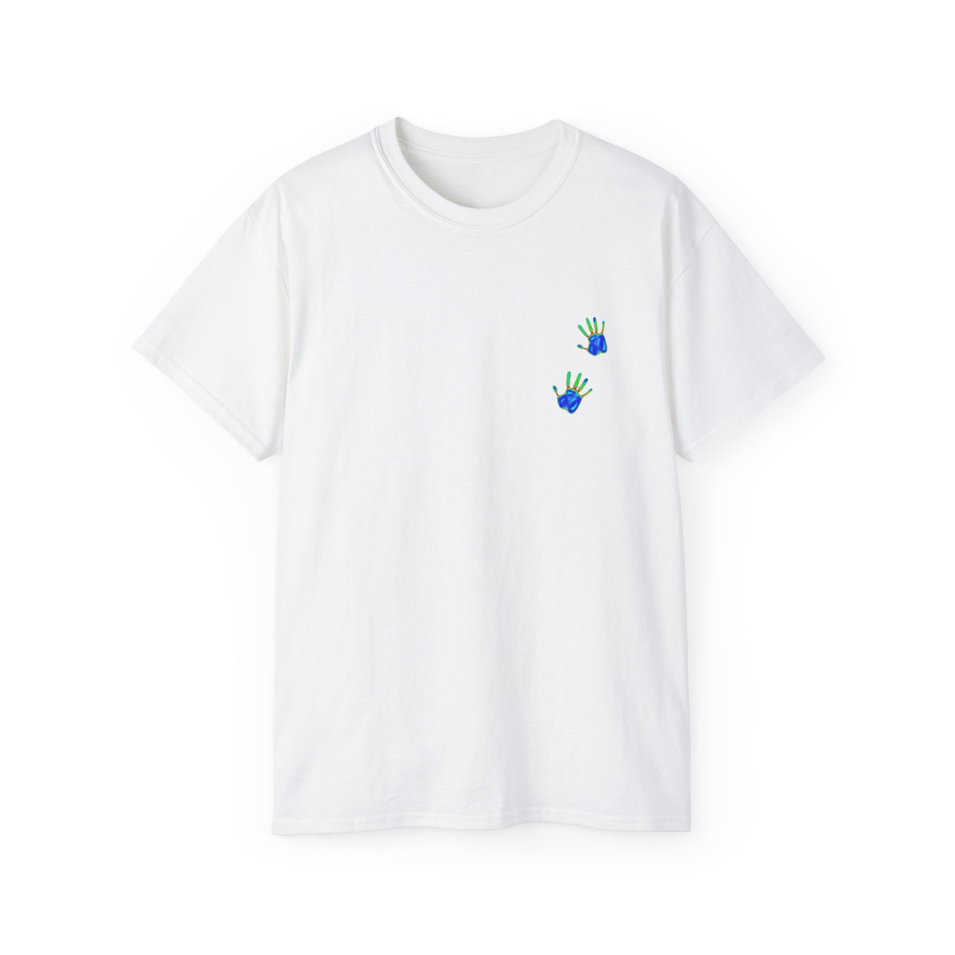 Handprint graphic tee