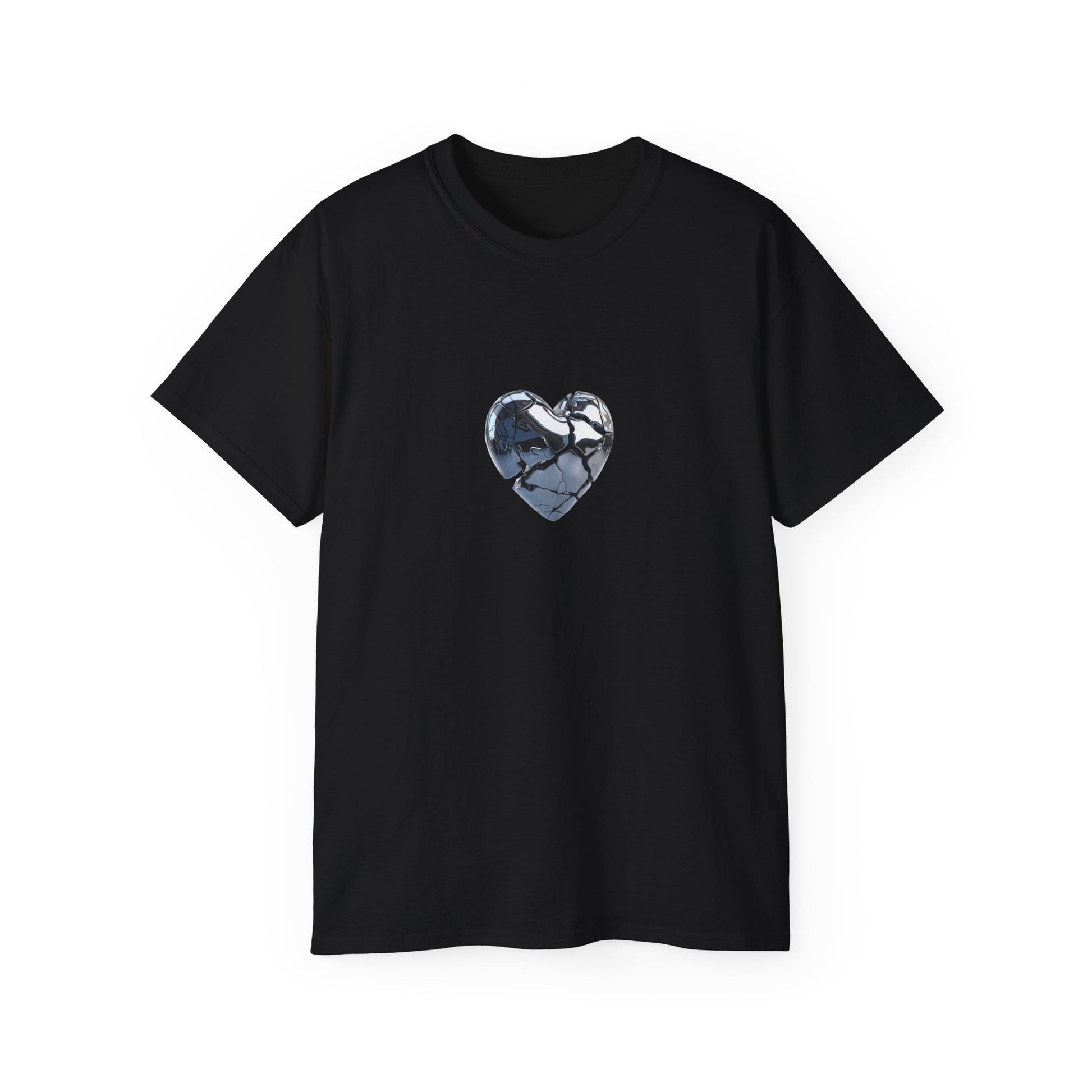 Marble heart graphic tee