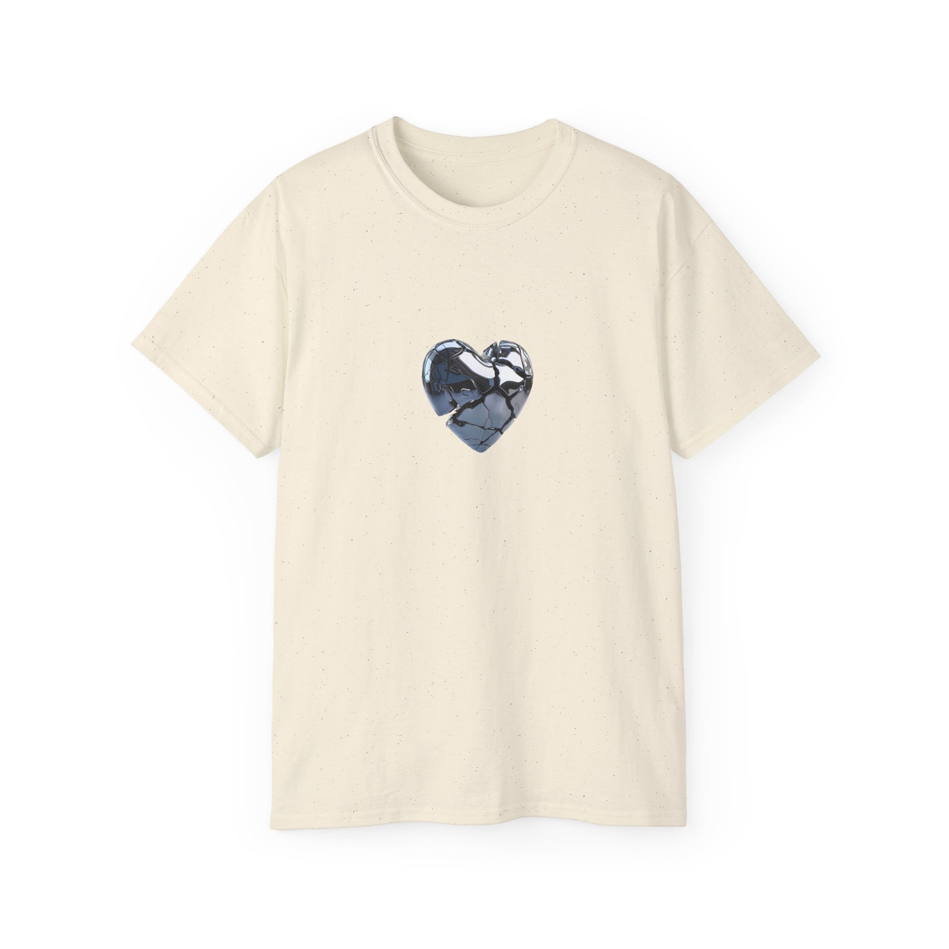 Marble heart graphic tee