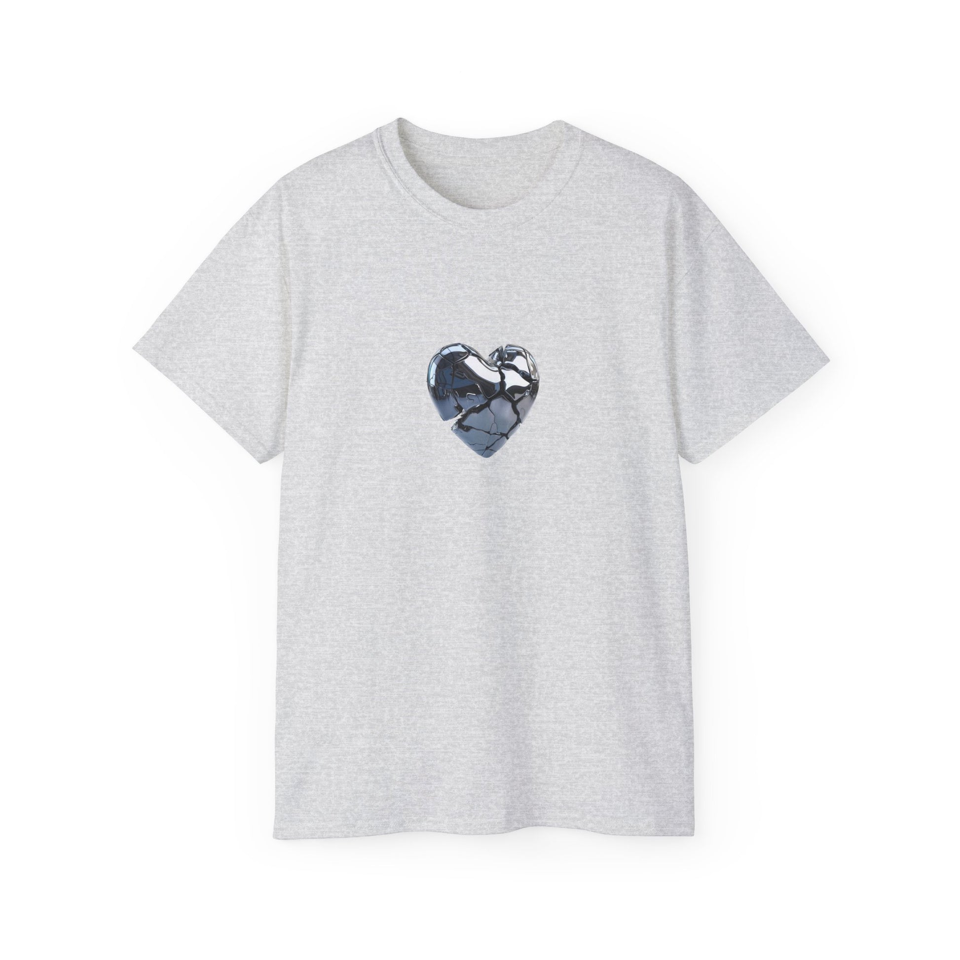 Marble heart graphic tee